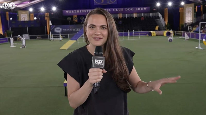 Charlotte Wilder runs 2022 Masters Agility Championship course